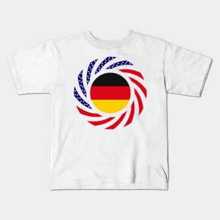 German American Multinational Patriot Flag Kids T-Shirt